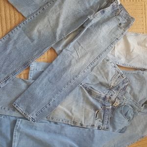 5 pair of jeans...34/29 to 34/ 31